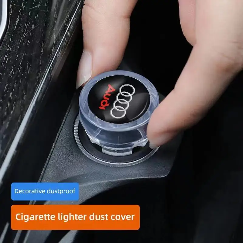 Vape Decoration - รถบุหรี่ไฟแช็กฝุ่นป้องกันฝุ่นตกแต่งสําหรับ Audi Quattro A3 A4 A6