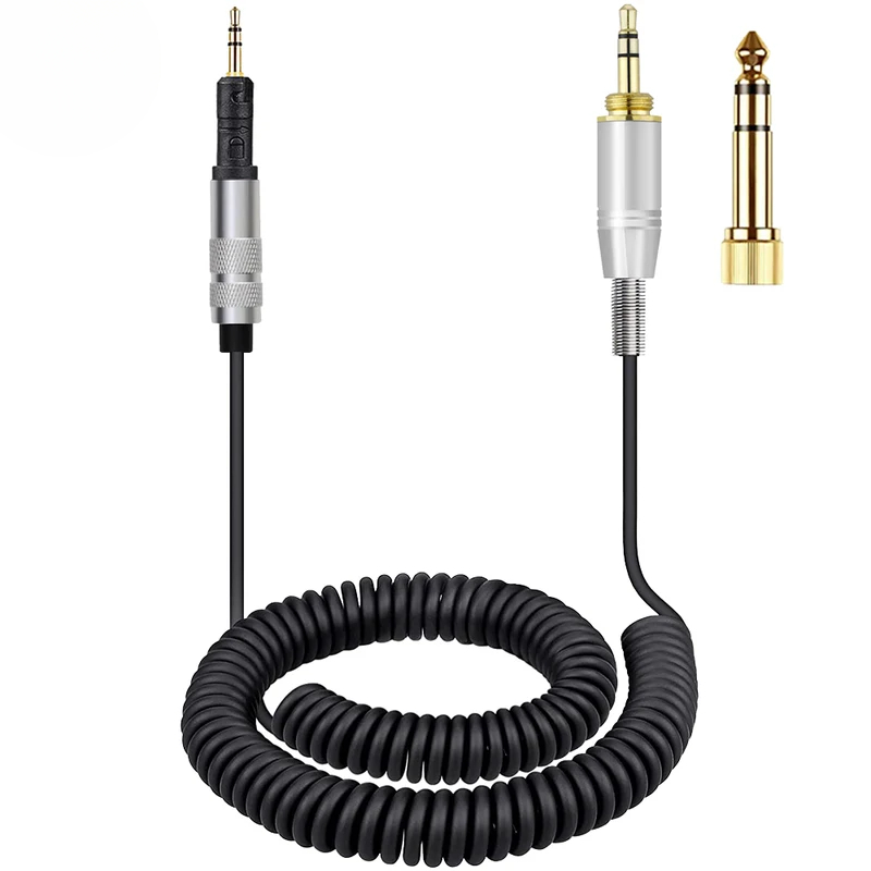 Sennheiser Headphone Hd 560S - สายเคเบิลแบบขดสำหรับเปลี่ยนทดแทนสำหรับหูฟัง Sennheiser HD598 HD558 HD518 HD560s