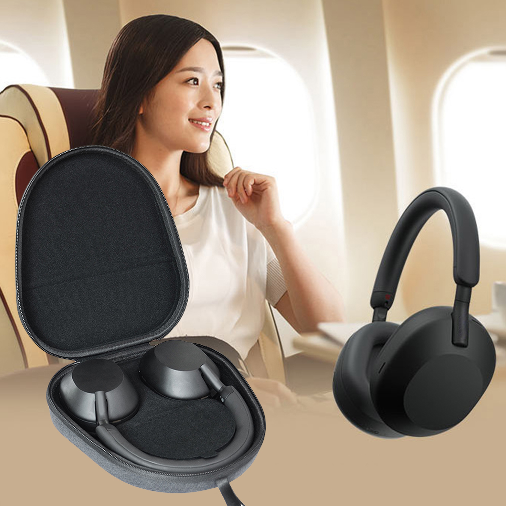 Sony Headphone Wh-1000Xm5 - สำหรับซีรีส์หูฟัง Sony WH1000XM5 กล่องใส่หูฟังแบบแข็ง กระเป๋าเก็บของพกพา กล่องป้องกัน