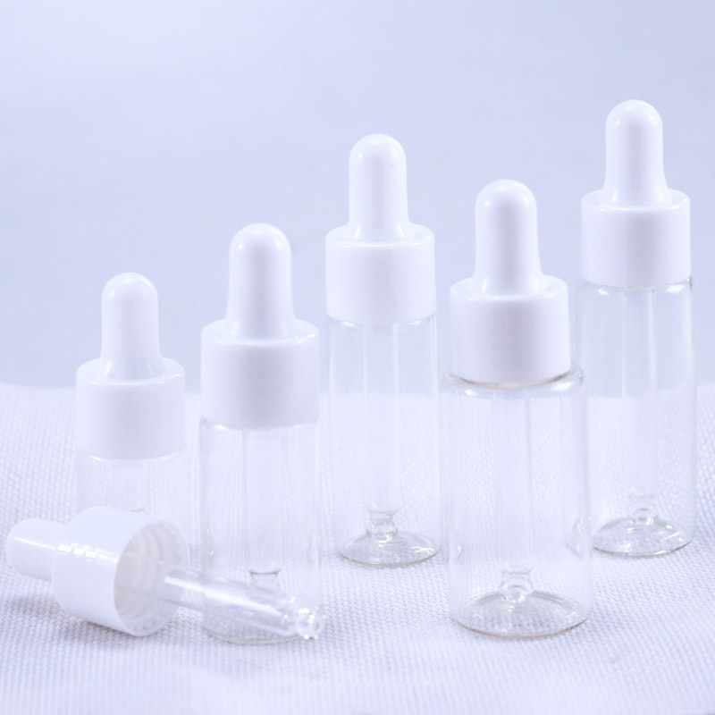 Juice Bottle Dropper - 50ชิ้น/ล็อต5Ml 10Ml 15Ml 20Mlแก้วDropperขวดขวดกับPipetteสำหรับเครื่องสำอางค์น้ำหอมขวดน้ำมันหอมระเหย