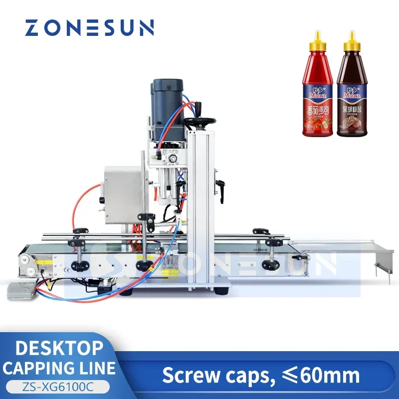Juice Bottle Dropper - ZONESUN เครื่องปิดฝาขวดแบบเกลียว สำหรับน้ำผลไม้ ของเหลว ฝาสเปรย์ ฝาหยดแก้ว