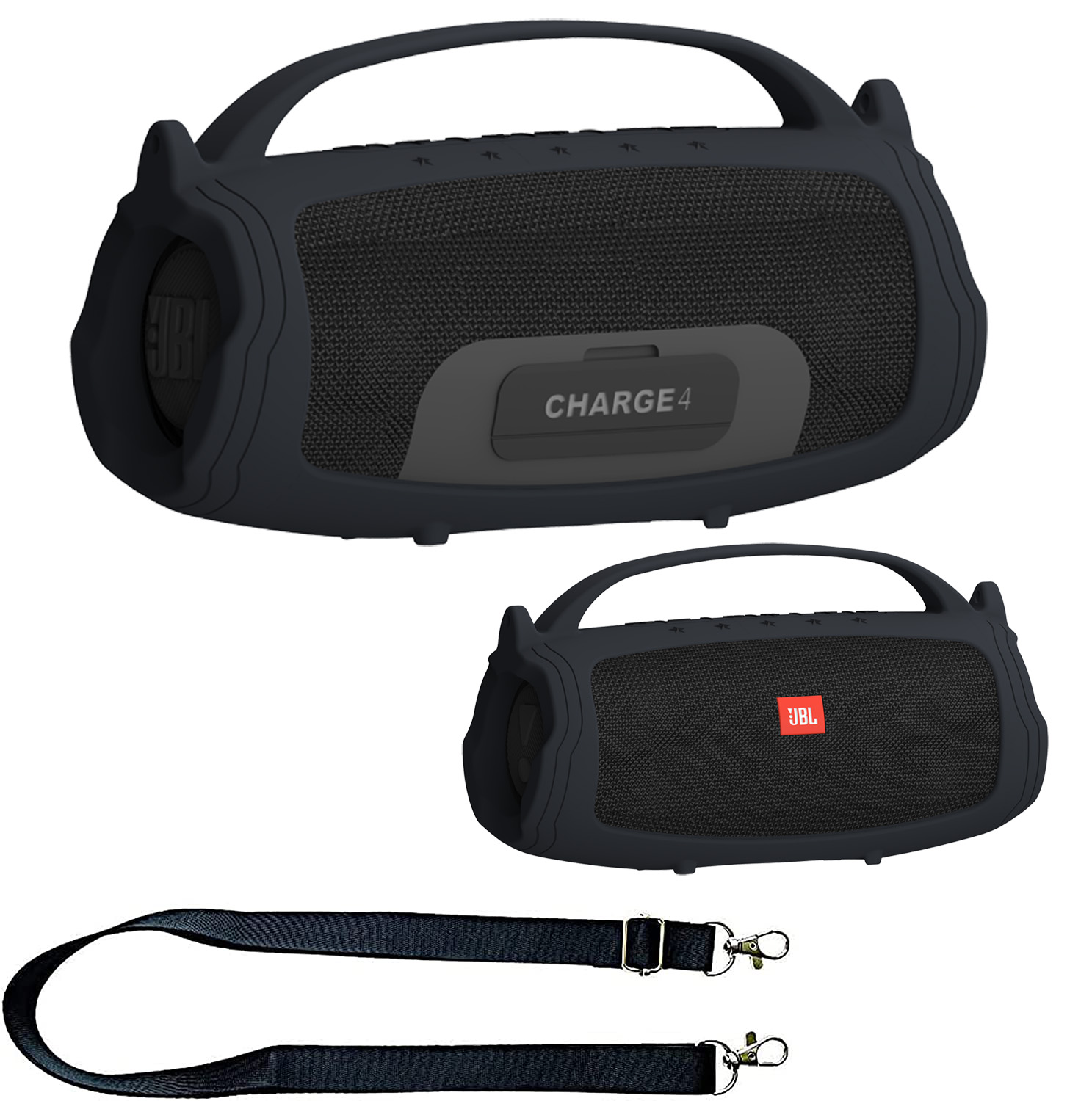 Jbl Speaker Charge 5 - ที่จับซิลิโคนฝาครอบป้องกันและ Tali bahu ในการชาร์จ JBL 4/5ลำโพงบลูทูธ