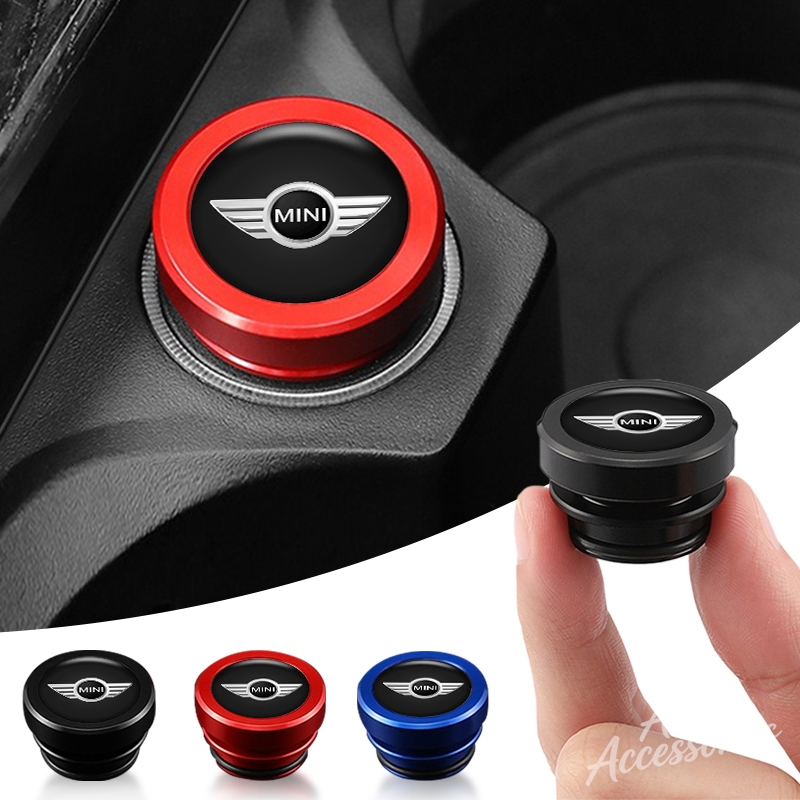 Vape Decoration - ฝาครอบที่จุดบุหรี่ในรถยนต์ ฝาครอบกันฝุ่น สำหรับตกแต่ง BMW MINI Coopers