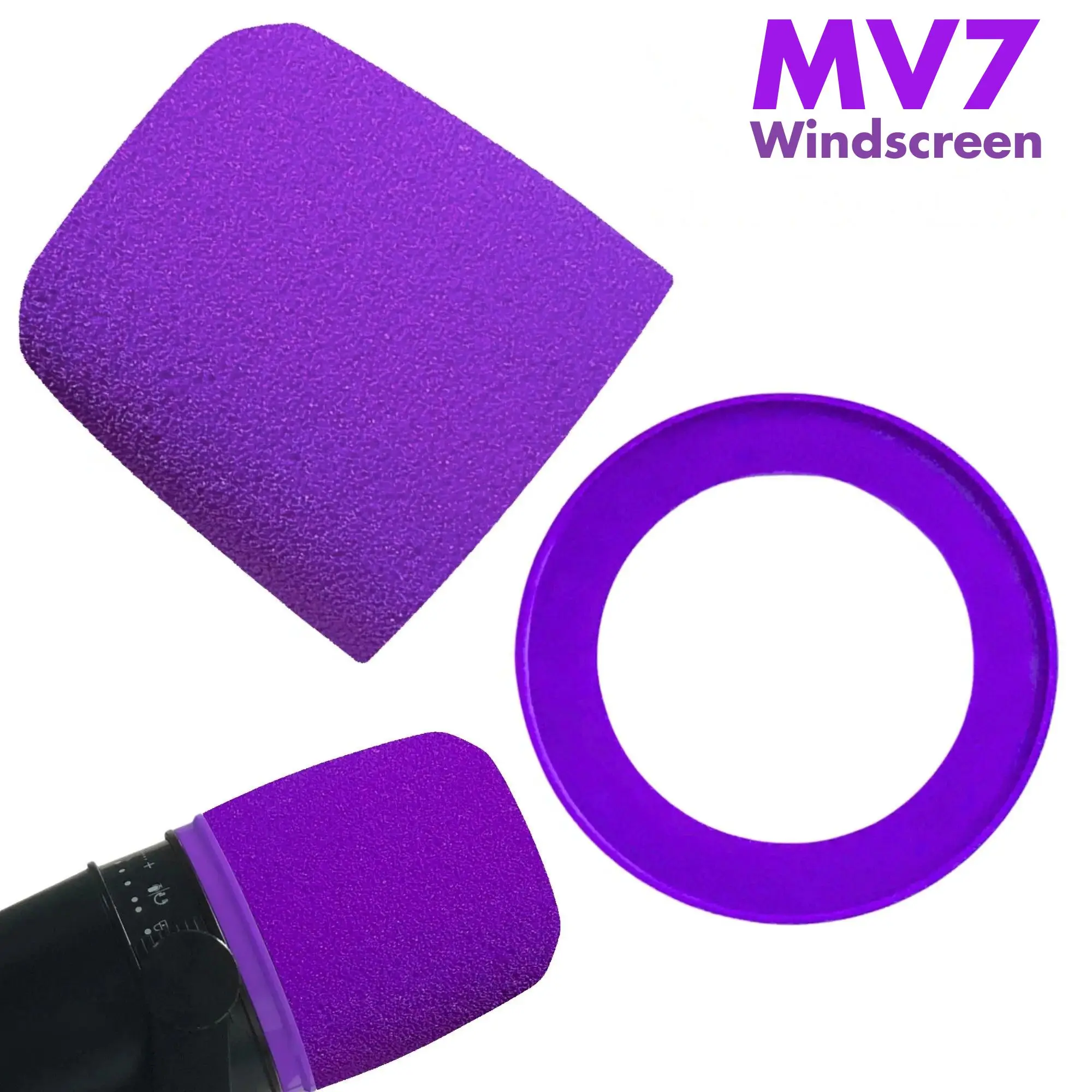 Shure Mic Sm7B - โฟม MV7 สำหรับไมโครโฟน Shure MV7, MV7i,