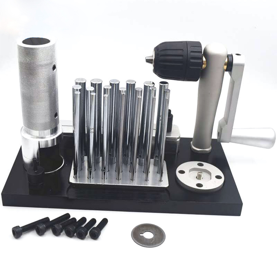 Coil Building Kit - เครื่องทำแหวนกระโดดเครื่องทำแหวนกระโดดที่มี20แกนหมุนได้รับการออกแบบและปรับปรุงเครื่องประดับรูปแบบลวดม้วนสร้อยคอง่ายเครื่องมือทำ