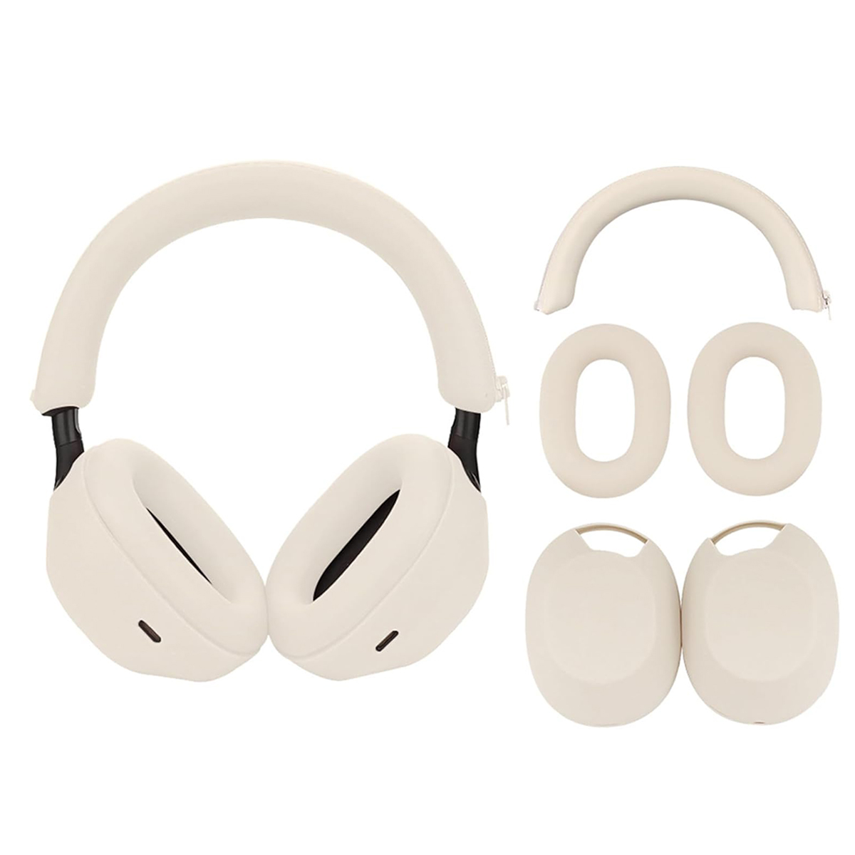 Sony Headphone Wh-1000Xm5 - ป้องกันซิลิโคนหุ้มหูฟังสำหรับโซนี่ WH-1000XM5/ที่ครอบป้องกันหูฟัง/ที่ครอบหู