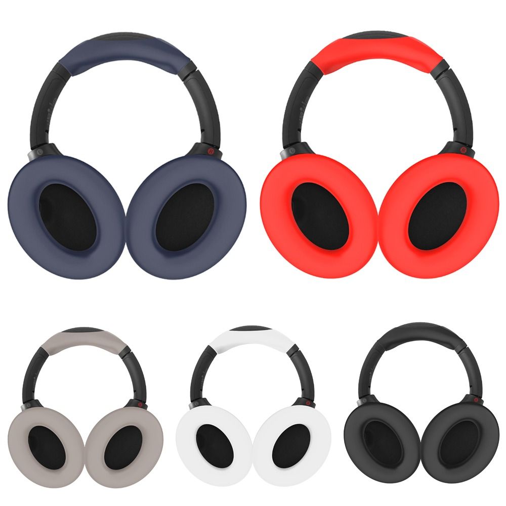 Sony Headphone Wh-1000Xm4 - ที่ครอบหูซิลิโคนสำหรับหูฟัง Sony WH-1000XM4อะไหล่ที่ปิดหูที่ครอบหูกันฝุ่นกันกระแทกกรอบป้องกันแบบคาน