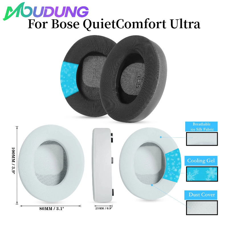 MOUDUNG Cooling Gel Ear Pads ส - Bose Headphone Qc Ultra บทวิจารณ์และราคา