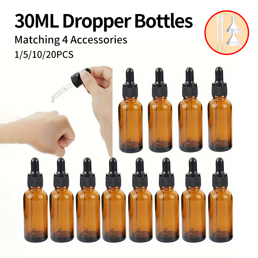 5/10/20 ชิ้น + อุปกรณ์เสริม 4  - Juice Bottle Dropper บทวิจารณ์และราคา