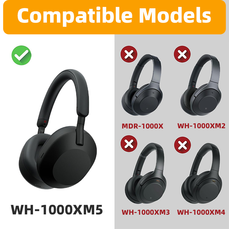 Kutou แผ่นรองหูสำรองสำหรับหูฟั - Sony Headphone Wh-1000Xm5 บทวิจารณ์และราคา