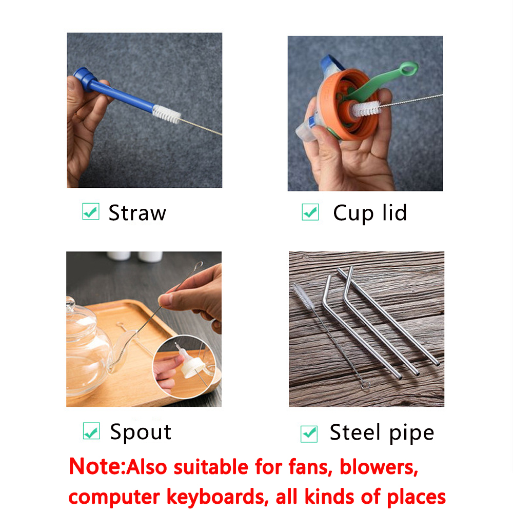 1/10/80 PC สแตนเลสสตีลฟางแปรงท - Weed Vaping Accessories บทวิจารณ์และราคา