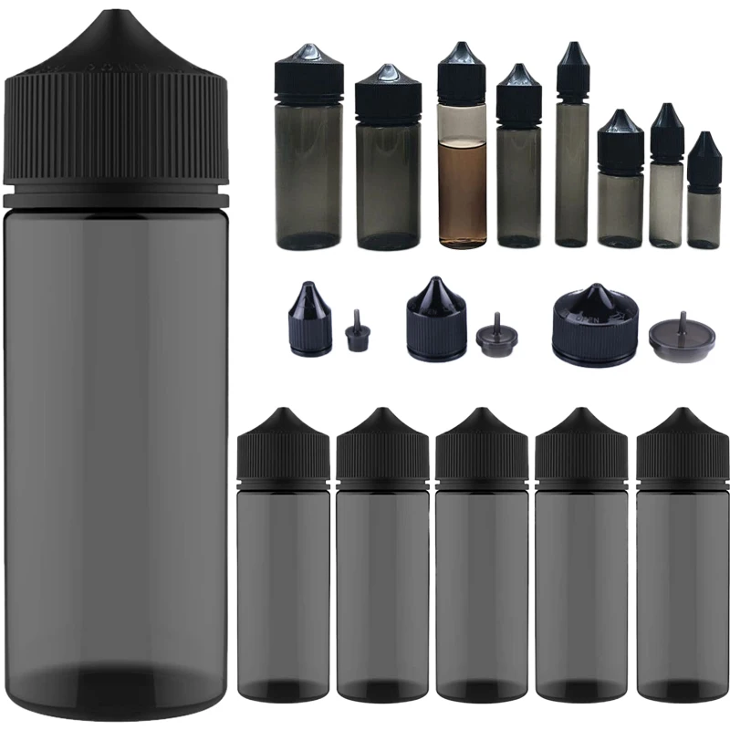 ขวดหยดเปล่าพลาสติก PET สีดำ10/ - Juice Bottle Dropper บทวิจารณ์และราคา