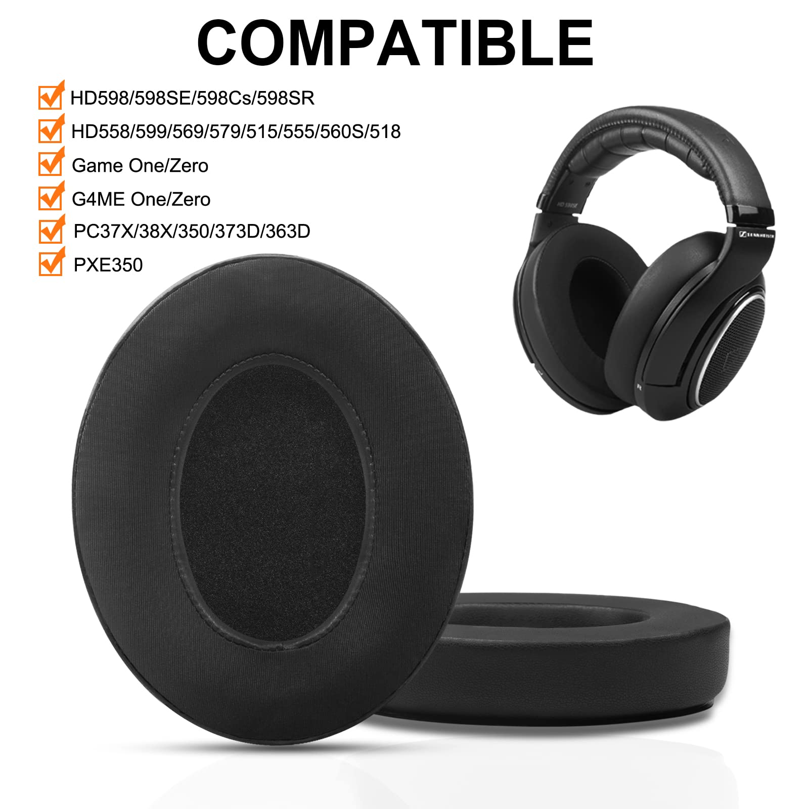 แผ่นรองหูฟังสำหรับเปลี่ยนเจลทำ - Sennheiser Headphone Hd 560S บทวิจารณ์และราคา