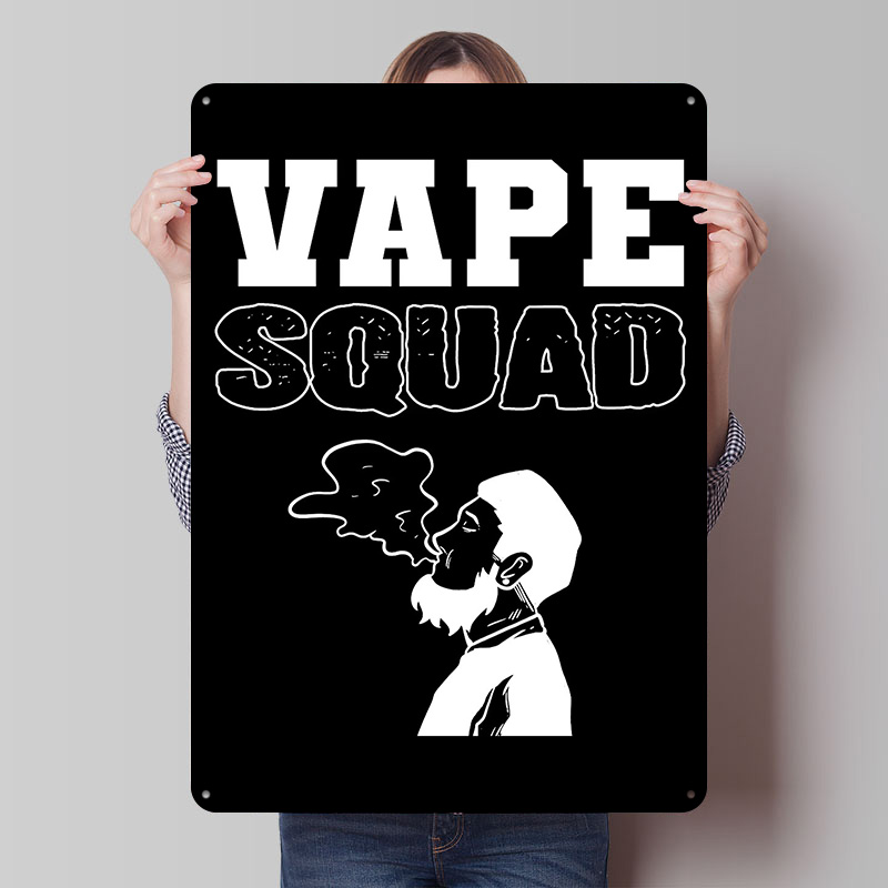 ป้ายโลหะวินเทจแบบกำหนดเองได้สำ - Vaping Store บทวิจารณ์และราคา