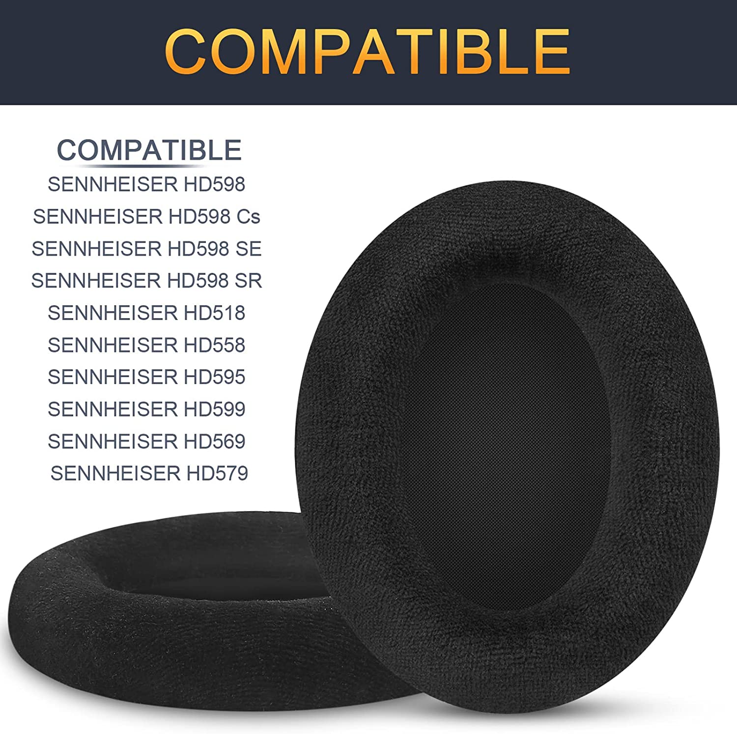 แผ่นรองหูฟัง HD598 สำหรับหูฟัง - Sennheiser Headphone Hd 560S บทวิจารณ์และราคา