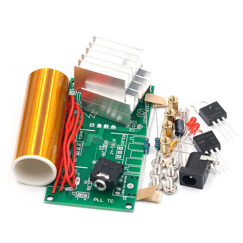 Mini Tesla Coil DIY ชุดอิเล็กท - Coil Building Kit บทวิจารณ์และราคา